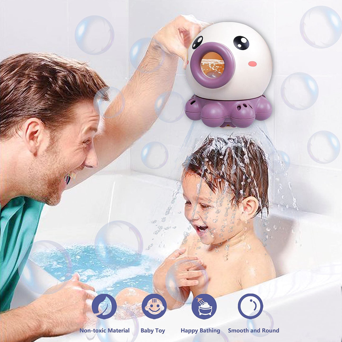 Octopus Water Spray Bath Toy