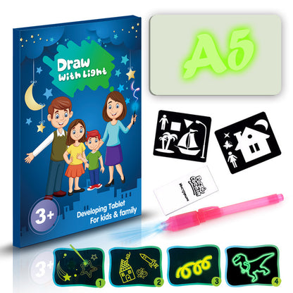 3D Magic Drawing Pad with Light Effects