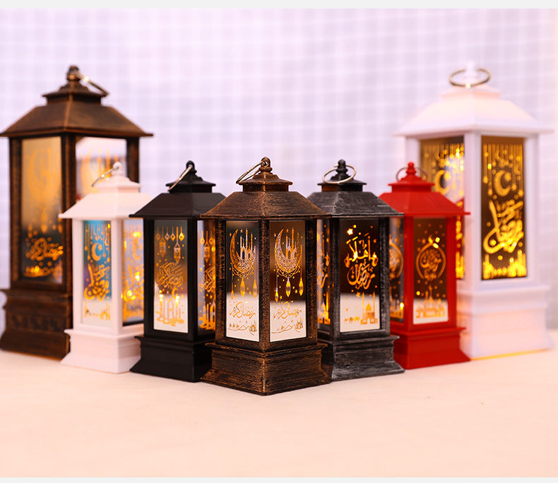 Ramadan Mubarak LED Lantern_ Ramadan & Islamic Decorations