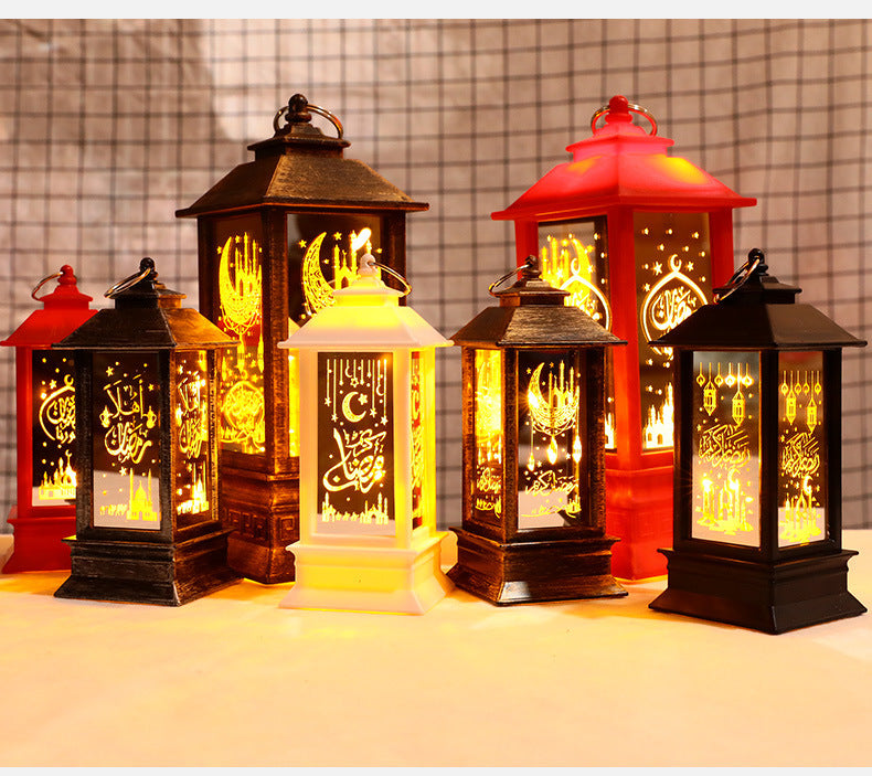 Ramadan Mubarak LED Lantern_ Ramadan & Islamic Decorations