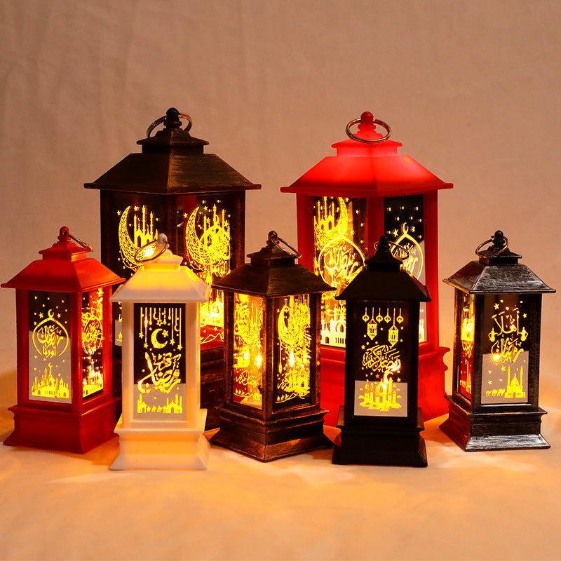 Ramadan Mubarak LED Lantern_ Ramadan & Islamic Decorations