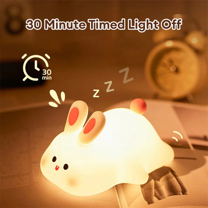 Adorable Touch-Sensitive LED Rabbit Night Light