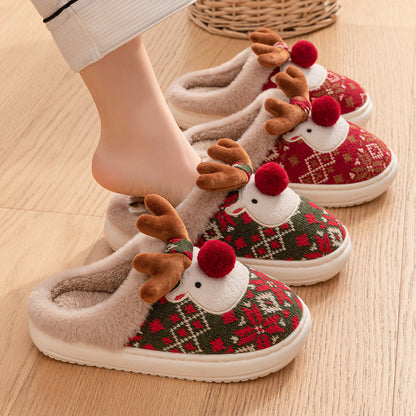 Cozy Plush Slippers - Fuzzy, Non-Slip Home Shoes