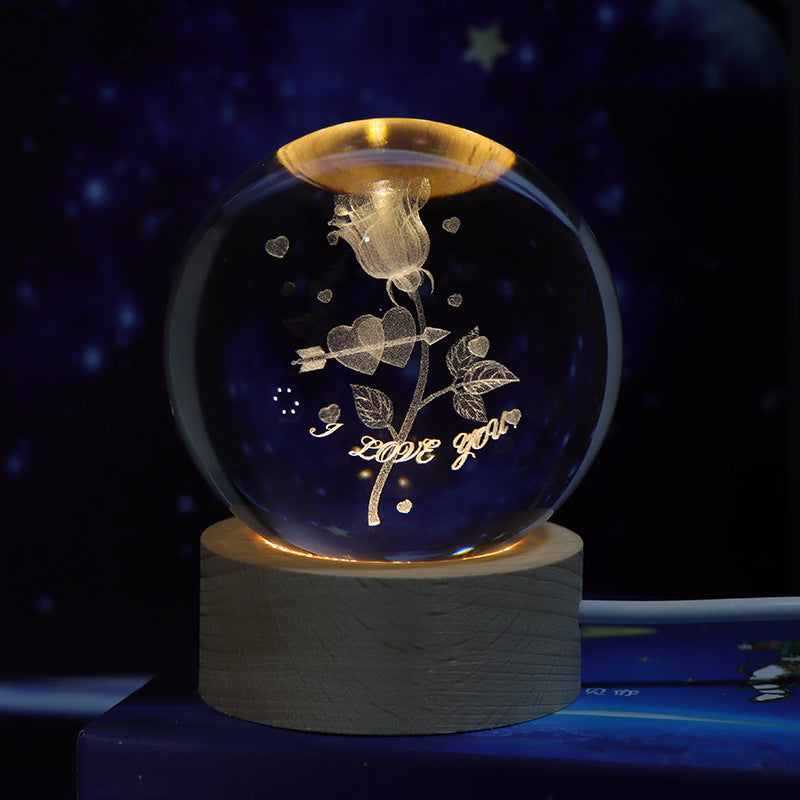 Crystal Ball Night Light