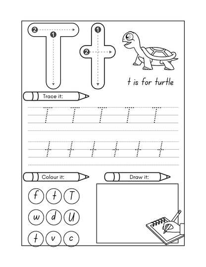 My First Learn-to-Write Workbook: Pen Control & Letter Tracing for Kids