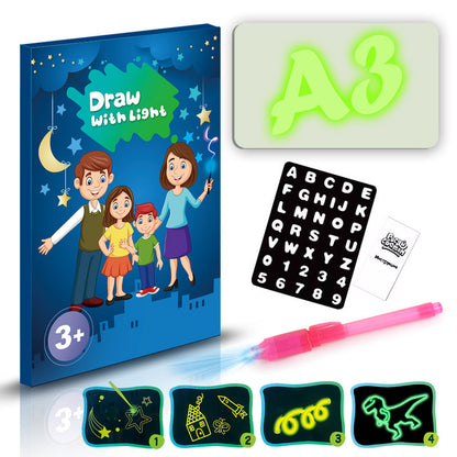 3D Magic Drawing Pad with Light Effects