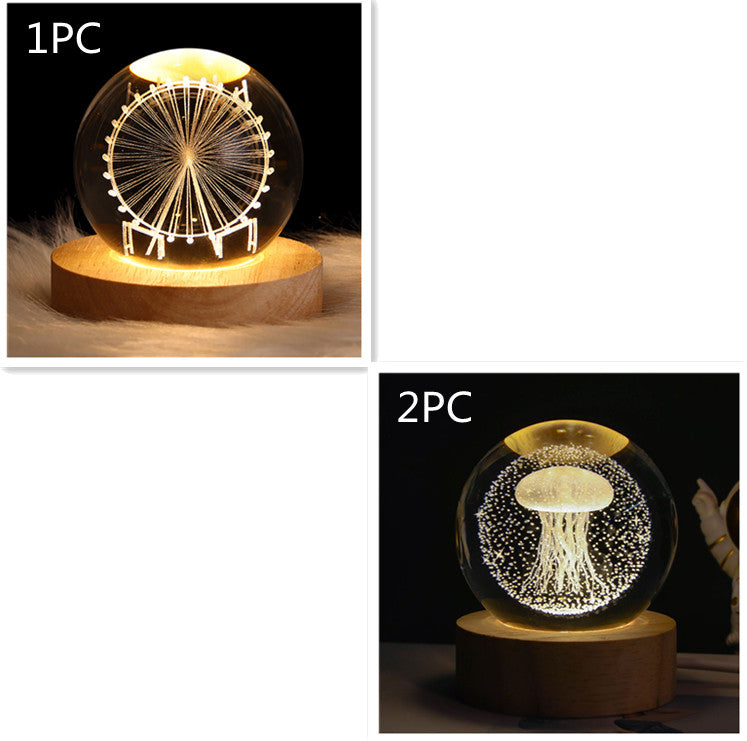 Crystal Ball Night Light