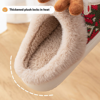 Cozy Plush Slippers - Fuzzy, Non-Slip Home Shoes