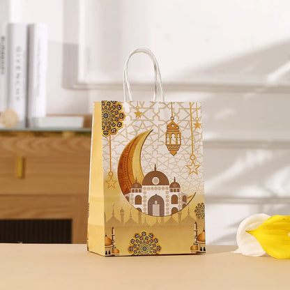 Eco-Friendly Kraft Paper Gift Bags – Perfect for Ramadan Celebrations