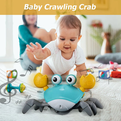 Rechargeable Induction Escape Crab – Interactive Musical Toy