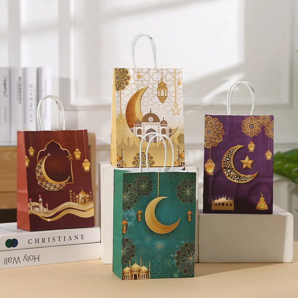 Eco-Friendly Kraft Paper Gift Bags – Perfect for Ramadan Celebrations