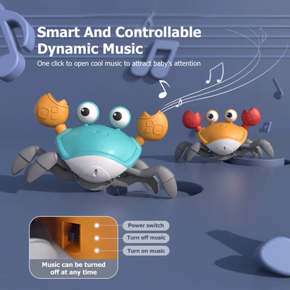 Rechargeable Induction Escape Crab – Interactive Musical Toy