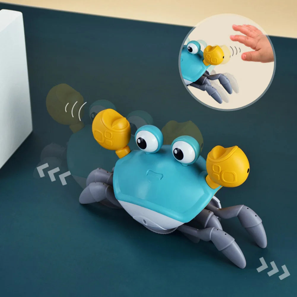 Rechargeable Induction Escape Crab – Interactive Musical Toy