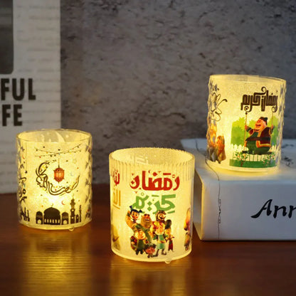 Led Candle Lights Ramadan Ornament