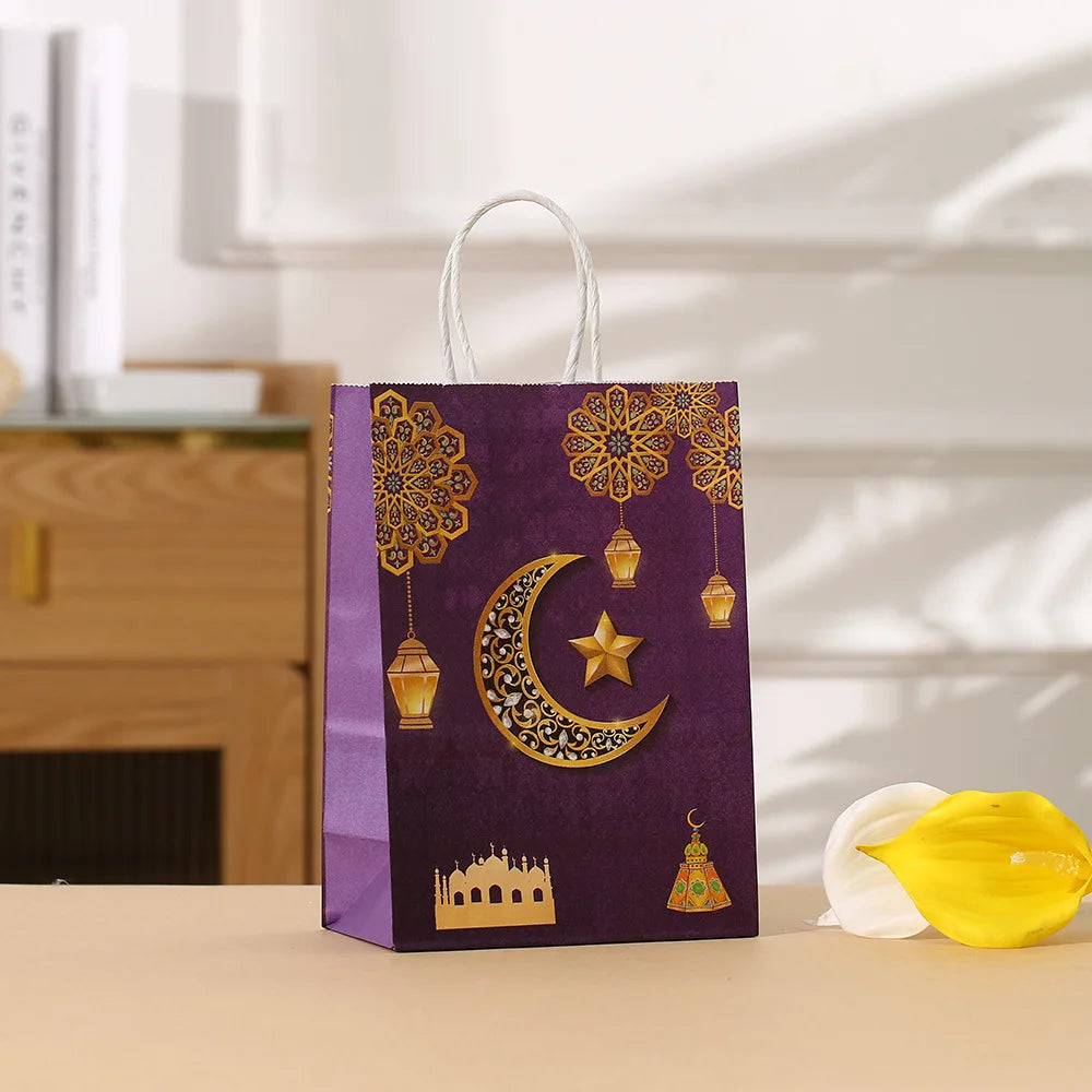 Eco-Friendly Kraft Paper Gift Bags – Perfect for Ramadan Celebrations