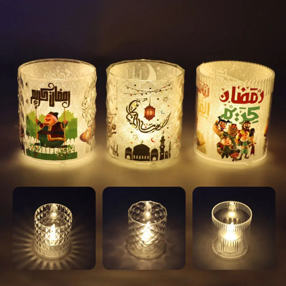 Led Candle Lights Ramadan Ornament