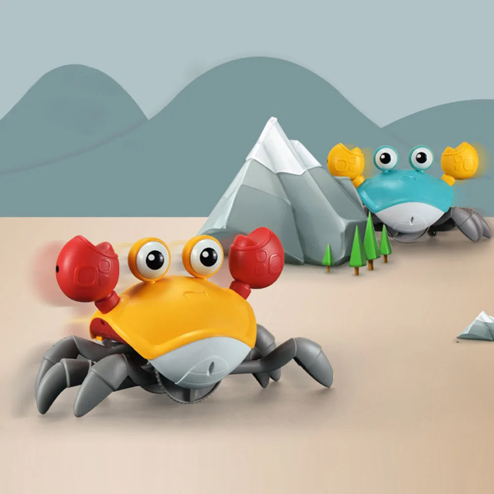 Rechargeable Induction Escape Crab – Interactive Musical Toy