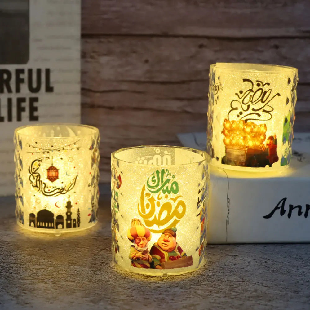 Led Candle Lights Ramadan Ornament