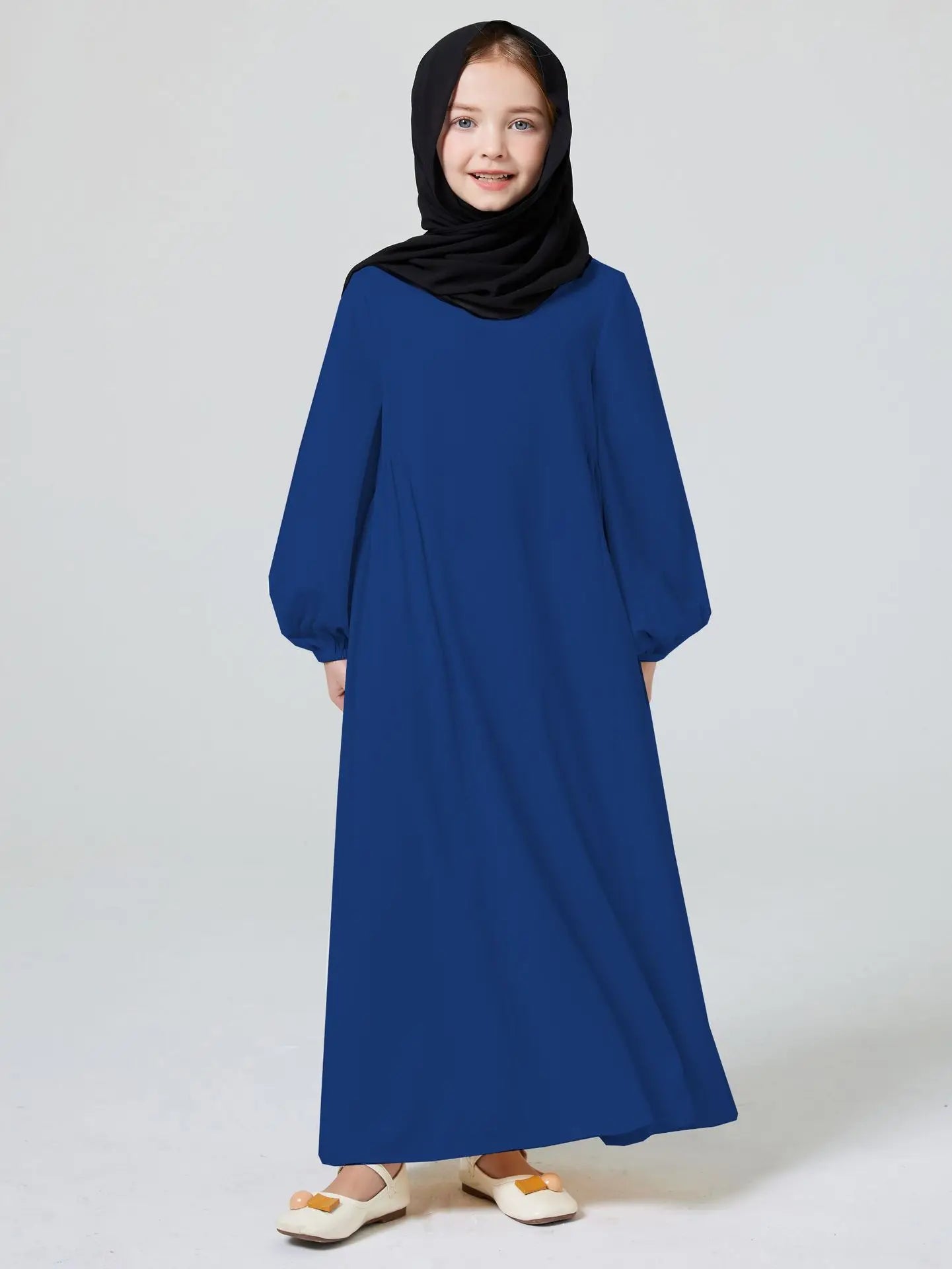 Elegant Long Sleeve Abaya for Girls