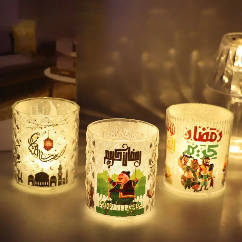 Led Candle Lights Ramadan Ornament