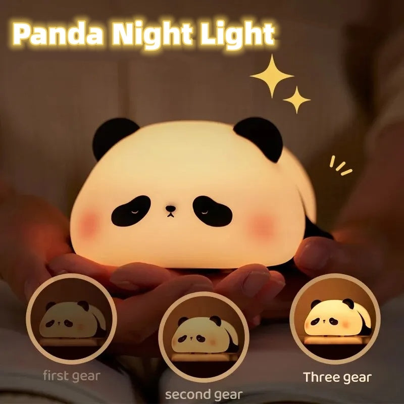 Panda Kids Night Light – Soft, Safe & Portable