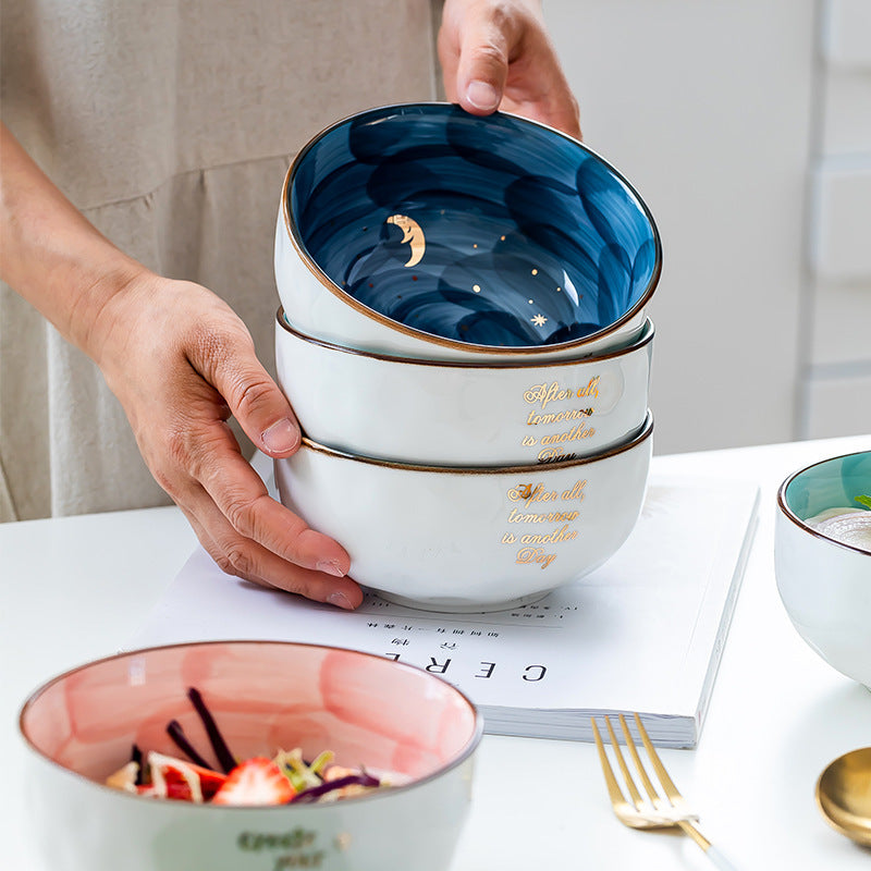 Ceramic Breakfast Salad Bowl